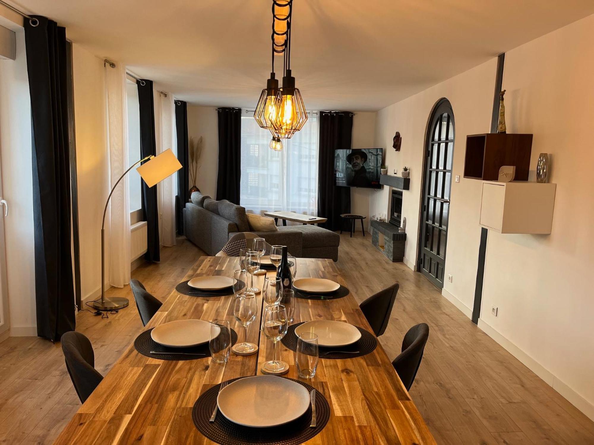 Appartement St Eloi 75M² Saint-Die-des-Vosges Екстер'єр фото